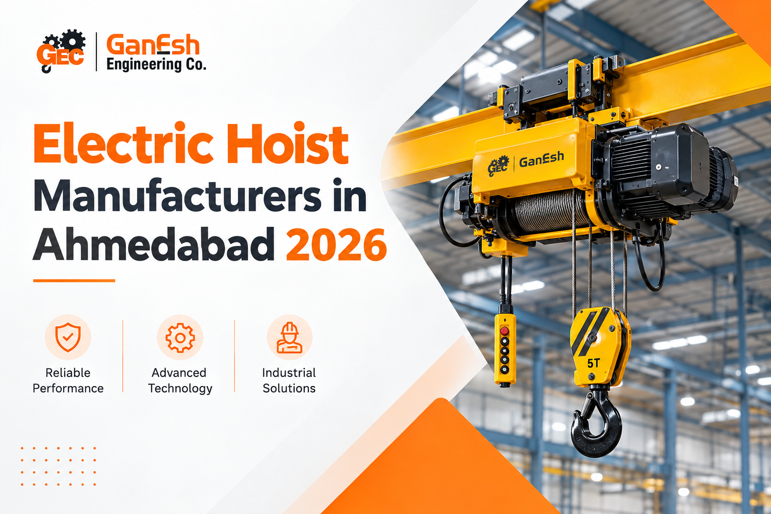 Electric Hoist Manufacturers in Ahmedabad 2026 