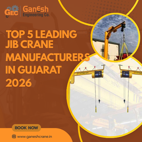 Top 5 Leading Jib Crane Manufacturers in Gujarat 2026