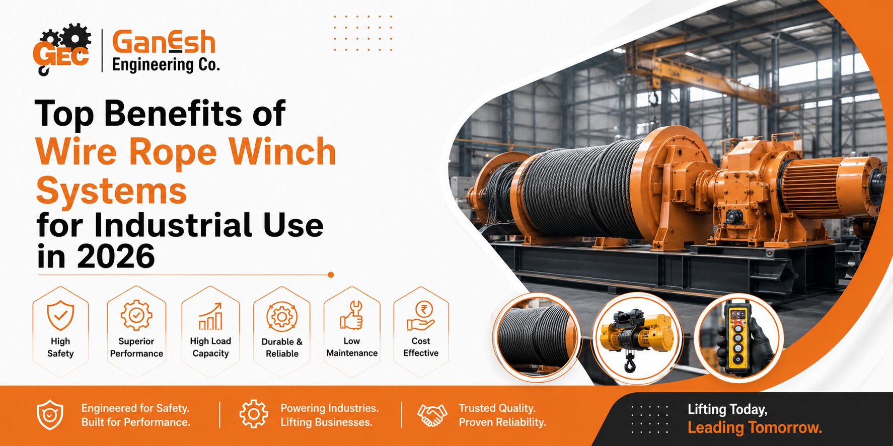 Top Benefits of Wire Rope Winch Systems for Industrial Use in 2026