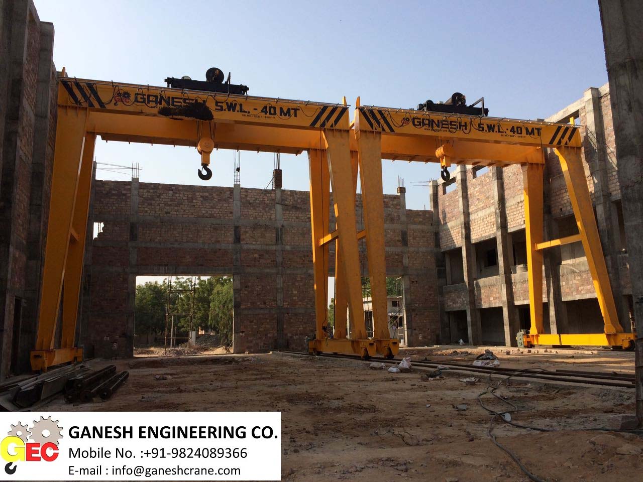 Multiple Gantry Crane Manufacturers in Ahmedabad