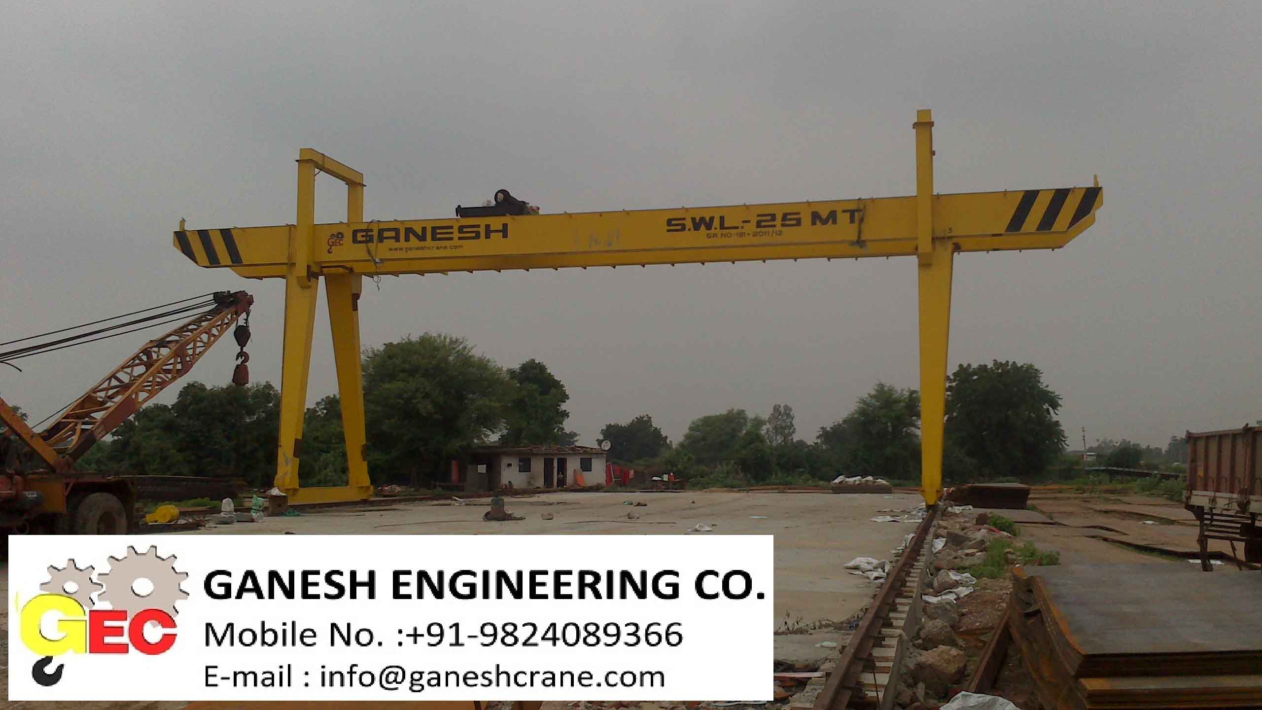 Gantry Crane Manufacturers in Ahmedabad